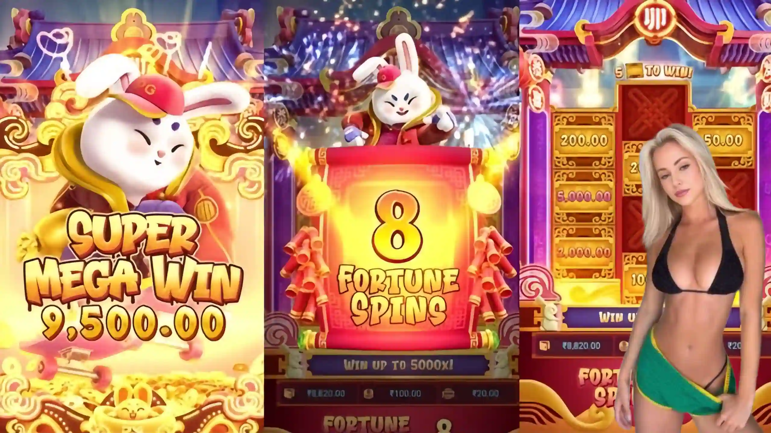 Wild Expansivo Fortune Rabbit elfpg - Coelho Dourado que Expande